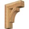 Ekena Millwork Westlake Block Rough Sawn Bracket, Western Red Cedar, 6"W x 22"D x 26"H BKT06X22X26WTL05RWR - alternate 1